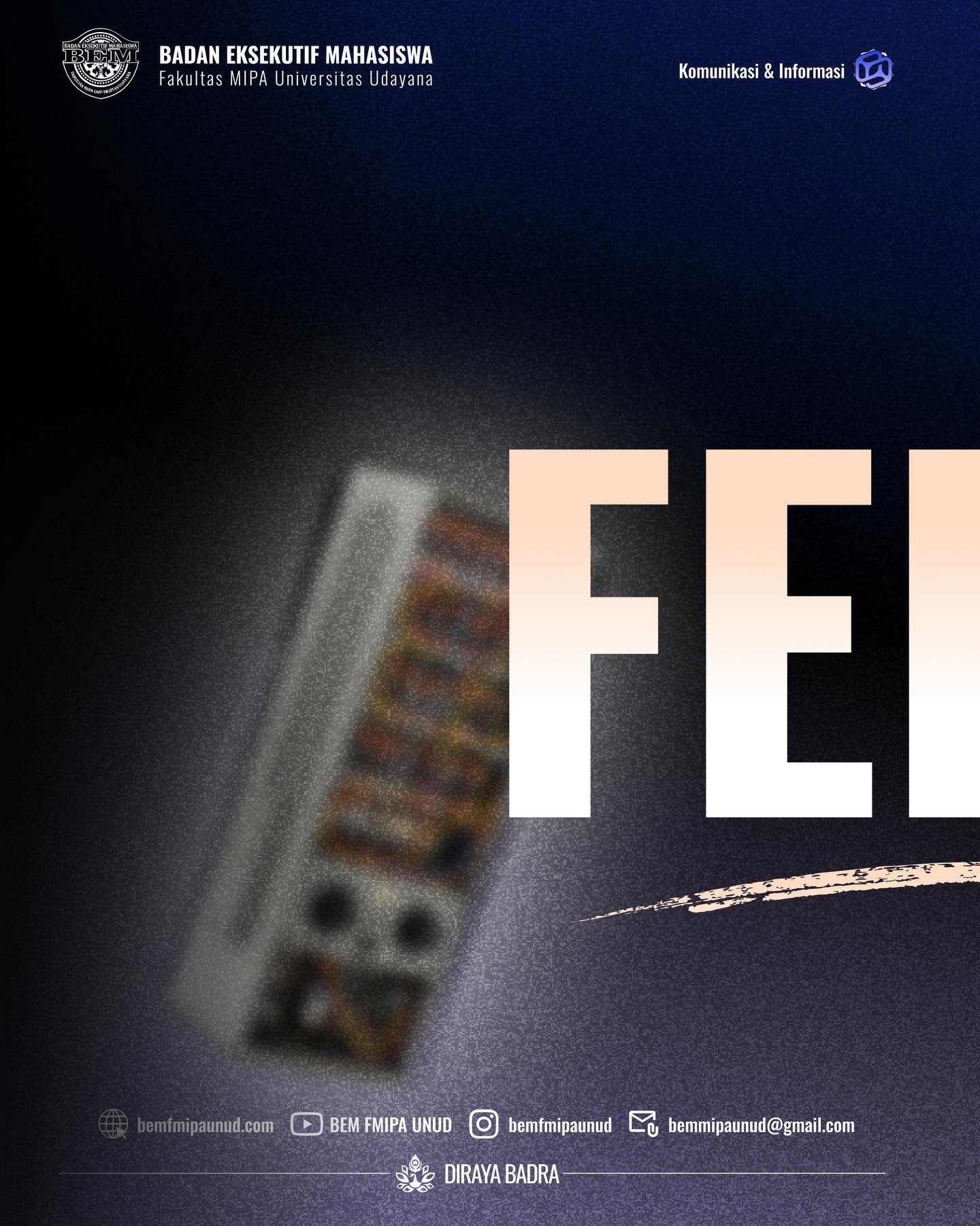 Selamat Datang Februari
S𝐚𝐥𝐚𝐦 𝐒𝐚𝐭𝐮 𝐌𝐈𝐏𝐀!
Deliberasikan Tindakan!

𝑯𝙖𝙡𝙤 𝘾𝙞𝙫𝙞𝙩𝙖𝙨 𝘼𝙠𝙖𝙙𝙚𝙢𝙞𝙠𝙖 𝙁𝙈𝙄𝙋𝘼 ☺🙌🏻
Februari hadir sebagai bulan yang menandai keseriusan dalam perjalanan akademik. Aktivitas perkuliahan semakin padat, pemikiran kritis mulai diasah, dan diskusi ilmiah berkembang menjadi ruang bertukar gagasan yang bermakna 📖✨

Bulan Februari juga memiliki peran penting dalam sejarah ilmu pengetahuan dan teknologi. Pada Februari tahun 1946, dunia diperkenalkan dengan ENIAC (Electronic Numerical Integrator and Computer), komputer elektronik digital pertama yang mampu diprogram untuk berbagai keperluan. Penemuan ini menjadi tonggak awal revolusi komputasi dan membuka jalan bagi perkembangan teknologi informasi yang kini menjadi bagian tak terpisahkan dari kehidupan modern 💻⚙️

Seperti ENIAC yang menjadi awal perubahan besar dalam dunia teknologi, mari jadikan Februari sebagai momentum untuk membangun fondasi berpikir yang kuat, berinovasi, dan berkontribusi nyata melalui ilmu pengetahuan 📊📚
===========================================
#MIPAJAYA
#BoldCommunication
#KabinetDirayaBadra
• Mewujudkan Harmoni dan Kesejahteraan Bersama Melalui Tindakan yang Bijak dan Deliberasi •